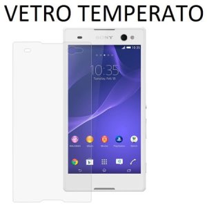 PELLICOLA PROTEGGI DISPLAY VETRO TEMPERATO 0,33mm per SONY XPERIA C3 D2533