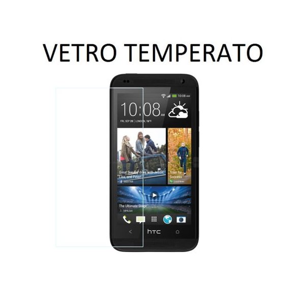 PELLICOLA PROTEGGI DISPLAY VETRO TEMPERATO 0,33mm per HTC DESIRE 610