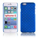 CUSTODIA RIGIDA CON BRILLANTINI per APPLE IPHONE 6, IPHONE 6S 4.7" POLLICI COLORE BLU