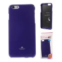 CUSTODIA GEL TPU SILICONE per APPLE IPHONE 6 PLUS, IPHONE 6S PLUS 5.5" POLLICI COLORE VIOLA LUCIDO ALTA QUALITA' MERCURY BLISTER