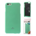 CUSTODIA GEL TPU SILICONE per APPLE IPHONE 6 PLUS, 6S PLUS 5.5" POLLICI COLORE VERDE ACQUA LUCIDO ALTA QUALITA' MERCURY BLISTER