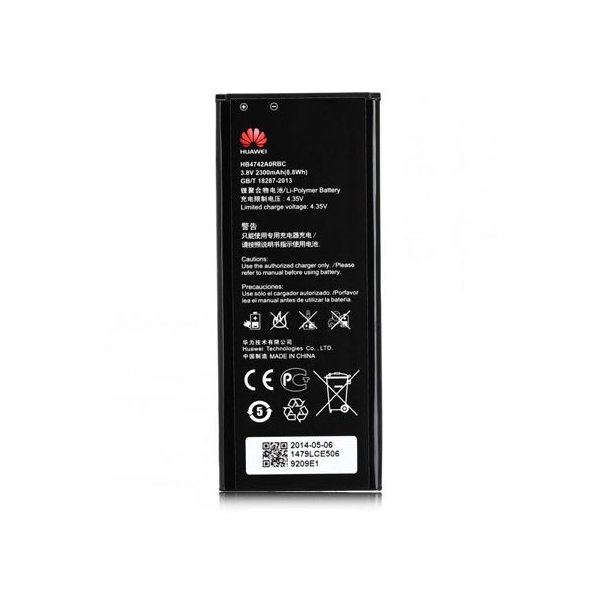 BATTERIA ORIGINALE HUAWEI HB4742A0RBC per ASCEND G730, HONOR 3C, HONOR H30 2300 mAh LI-ION BULK