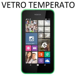 PELLICOLA PROTEGGI DISPLAY VETRO TEMPERATO 0,33mm per NOKIA LUMIA 530