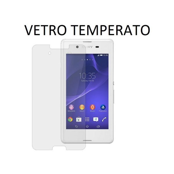 PELLICOLA PROTEGGI DISPLAY VETRO TEMPERATO 0,33mm per SONY XPERIA E3