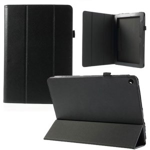 CUSTODIA BOOK ORIZZONTALE PELLE per ACER ICONIA TAB A3, 10.1" POLLICI CON STAND E PORTA PENNA COLORE NERO