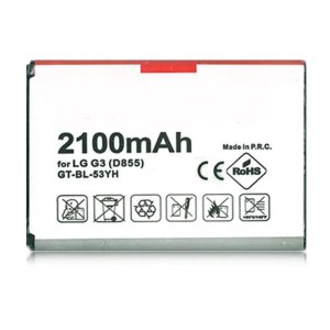 BATTERIA per LG G3 D855, F400 - 2100 mAh LI-ION