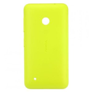 COPRI BATTERIA ORIGINALE NOKIA CC-3084 per LUMIA 530 COLORE GIALLO BULK