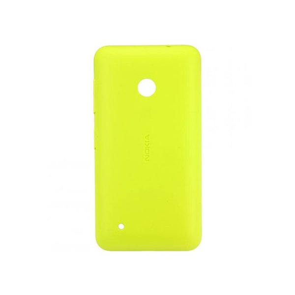 COPRI BATTERIA ORIGINALE NOKIA CC-3084 per LUMIA 530 COLORE GIALLO BULK