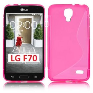 CUSTODIA GEL TPU SILICONE DOUBLE per LG F70 D315 COLORE ROSA