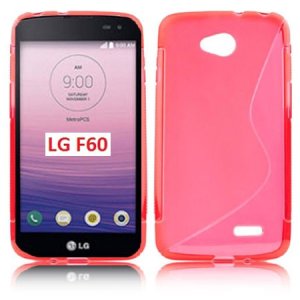 CUSTODIA GEL TPU SILICONE DOUBLE per LG F60 D390N, F60 D392 DUAL SIM COLORE ROSSO