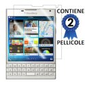 PELLICOLA PROTEGGI DISPLAY per BLACKBERRY PASSPORT CONFEZIONE 2 PEZZI