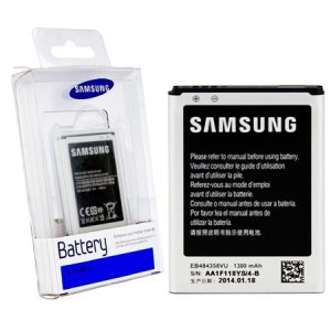 BATTERIA ORIGINALE SAMSUNG per S6810 GALAXY FAME, S6812 GALAXY FAME DUOS 1300 mAh LI-ION EB484358VUCSTD BLISTER