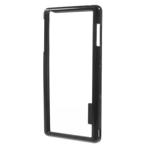 CUSTODIA BUMPER GEL TPU SILICONE SEMI-RIGIDO per SONY XPERIA Z3 COLORE NERO