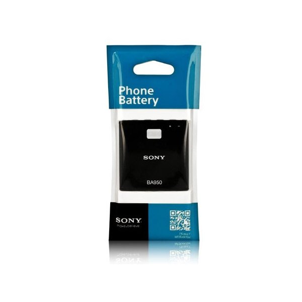 BATTERIA ORIGINALE SONY BA-950 per XPERIA ZR, M36H, C5502, C5503, LTE, HSPA+ 2300mAh LI-ION BLISTER SEGUE COMPATIBILITA'...