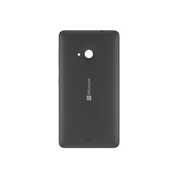 COPRI BATTERIA ORIGINALE MICROSOFT per LUMIA 535 COLORE GRIGIO SCURO BULK