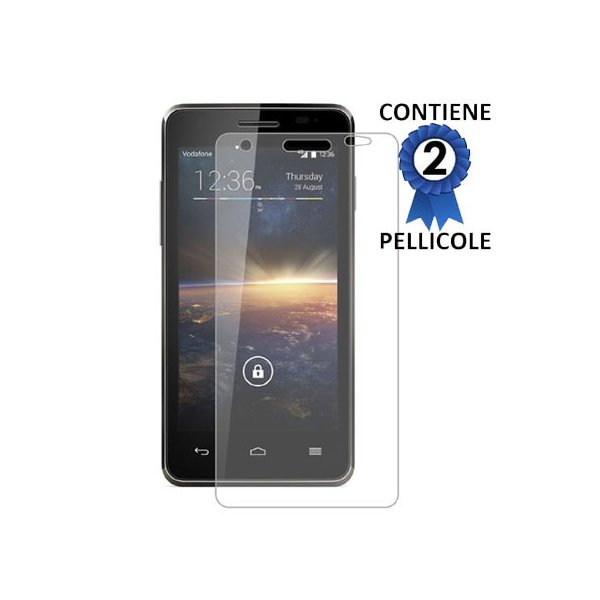 PELLICOLA PROTEGGI DISPLAY per VODAFONE SMART 4 TURBO CONFEZIONE 2 PEZZI