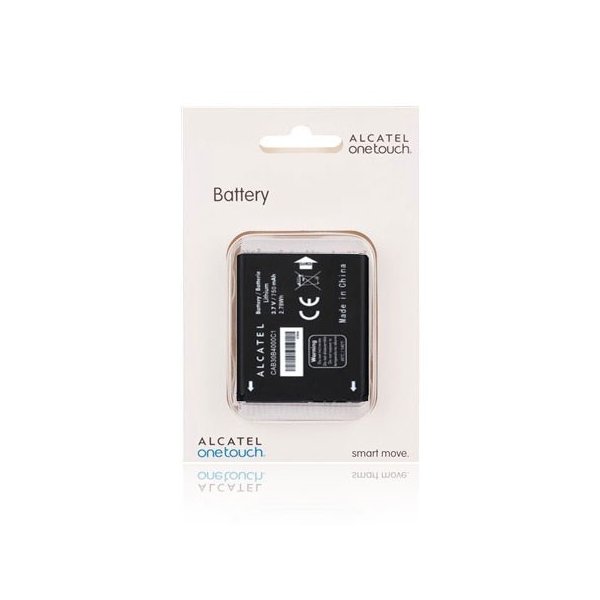 BATTERIA ORIGINALE ALCATEL CAB30B4000C1 per OT-708 ONE TOUCH MINI 750 mAh LI-ION BLISTER SEGUE COMPATIBILITA'..