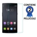 PELLICOLA PROTEGGI DISPLAY per ONEPLUS ONE A0001 CONFEZIONE 2 PEZZI