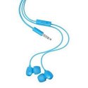 AURICOLARE STEREO con CONNETTORE JACK 3,5mm - GOMMINI E TASTO DI RISPOSTA COLORE CIANO ORIGINALE NOKIA WH-208 BULK