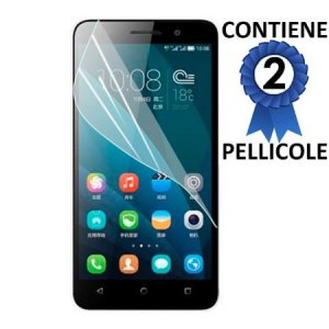 PELLICOLA PROTEGGI DISPLAY per HUAWEI HONOR 4X CONFEZIONE 2 PEZZI