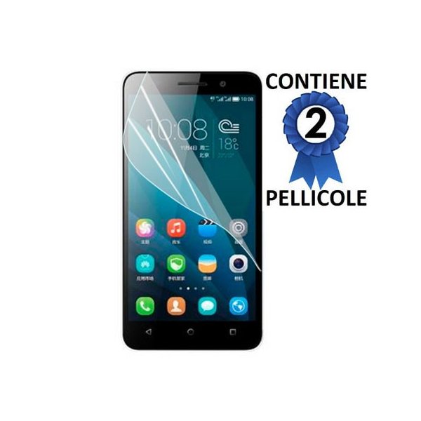 PELLICOLA PROTEGGI DISPLAY per HUAWEI HONOR 4X CONFEZIONE 2 PEZZI