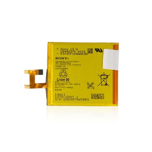 BATTERIA ORIGINALE SONY LIS1551ERPC per XPERIA M2 2330 mAh LI-ION BULK