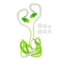 AURICOLARE STEREO con CONNETTORE JACK 3,5mm - GOMMINI, ARCHETTO E TASTO DI RISPOSTA VERDE E BIANCO (KSA07.G810.SP2-01.VE)