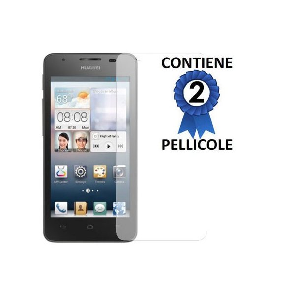 PELLICOLA PROTEGGI DISPLAY per HUAWEI ASCEND G520 CONFEZIONE 2 PEZZI