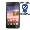 PELLICOLA PROTEGGI DISPLAY per HUAWEI ASCEND G620S, HONOR 4 PLAY CONFEZIONE 2 PEZZI