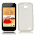 CUSTODIA GEL TPU SILICONE per NGM DYNAMIC JUMP E JUMP COLOR COLORE BIANCO TRASPARENTE