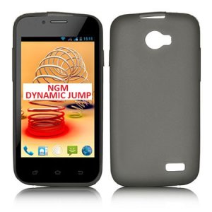 CUSTODIA GEL TPU SILICONE per NGM DYNAMIC JUMP E JUMP COLOR COLORE NERO TRASPARENTE