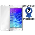 PELLICOLA PROTEGGI DISPLAY per SAMSUNG Z1 CONFEZIONE 2 PEZZI