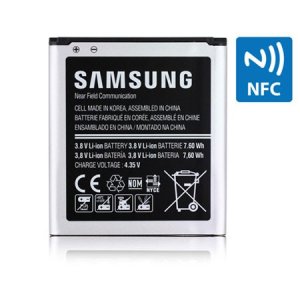 BATTERIA ORIGINALE per SAMSUNG G355 GALAXY CORE 2 DUOS 2000 mAh LI-ION CON TECNOLOGIA NFC EB-BG355BBE BULK