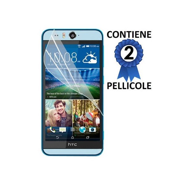 PELLICOLA PROTEGGI DISPLAY per HTC DESIRE EYE CONFEZIONE 2 PEZZI