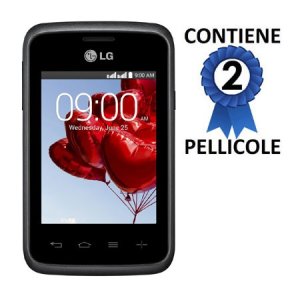 PELLICOLA PROTEGGI DISPLAY per L20 D100, L20 DUAL D105 CONFEZIONE 2 PEZZI