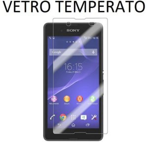 PELLICOLA PROTEGGI DISPLAY VETRO TEMPERATO 0,33mm per SONY XPERIA E4, E2104, E2105