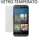 PELLICOLA per HTC ONE M9, ONE M9 PRIME CAMERA IN VETRO TEMPERATO 0,33mm - ATTENZIONE: copre parzialmente la parte frontale!