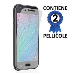 PELLICOLA PROTEGGI DISPLAY per SAMSUNG SM-J100H GALAXY J1 CONFEZIONE 2 PEZZI