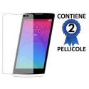 PELLICOLA PROTEGGI DISPLAY per LG LEON 4G LTE H340N CONFEZIONE 2 PEZZI