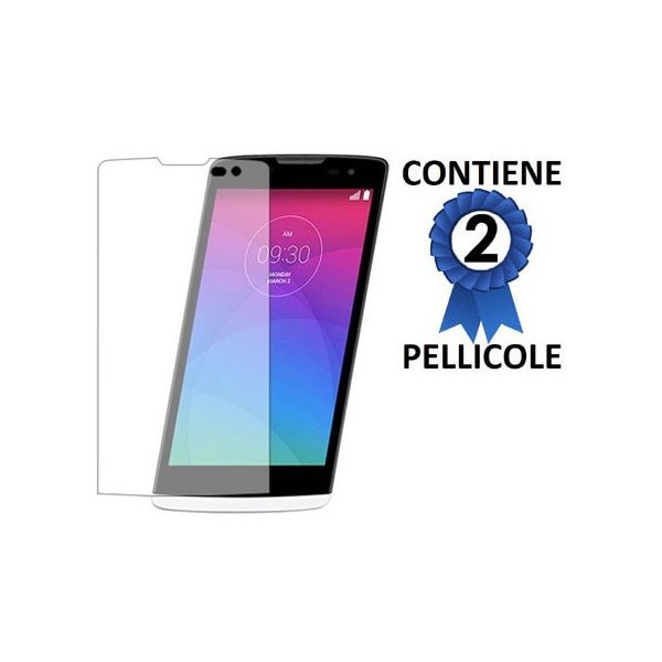 PELLICOLA PROTEGGI DISPLAY per LG LEON 4G LTE H340N CONFEZIONE 2 PEZZI