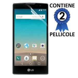 PELLICOLA PROTEGGI DISPLAY per LG SPIRIT 4G LTE H440N, H420 CONFEZIONE 2 PEZZI