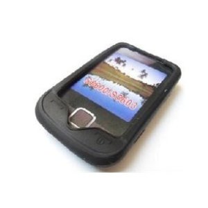 CUSTODIA SILICONE per SAMSUNG S5600, S5603 COLORE NERO