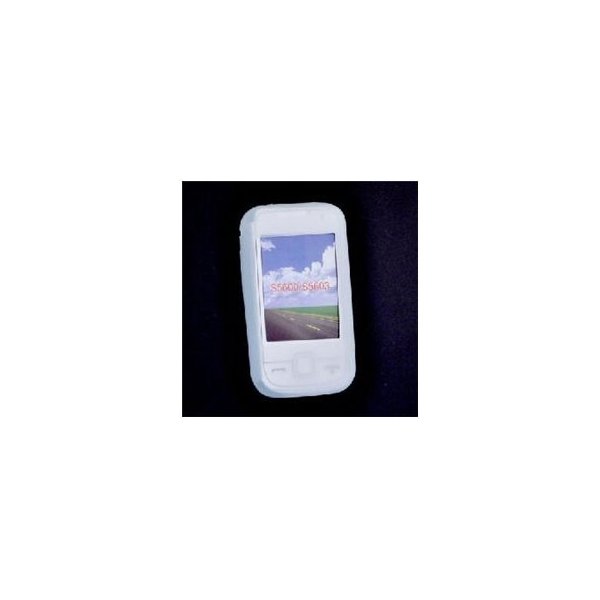 CUSTODIA SILICONE per SAMSUNG S5600, S5603 COLORE BIANCO