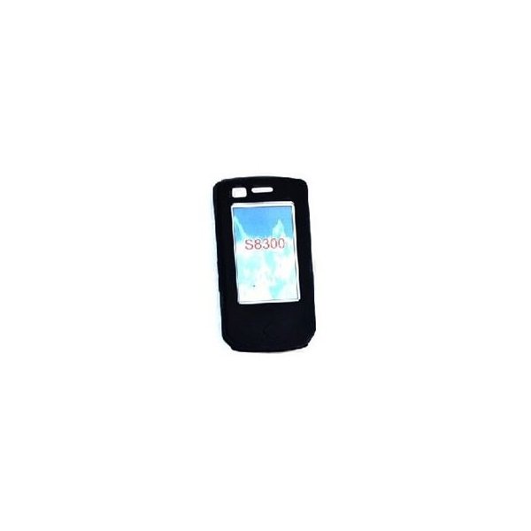 CUSTODIA SILICONE per SAMSUNG S8300 COLORE NERO