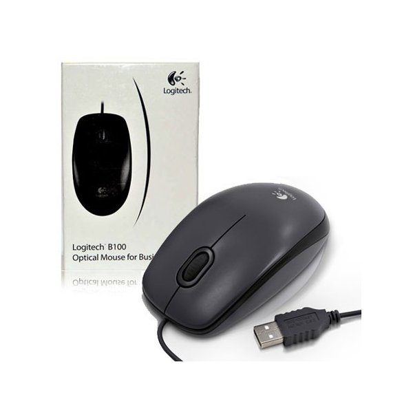 MOUSE OTTICO USB DA 800 DPI CON TRACCIAMENTO OTTICO AD ALTA DEFINIZIONE COLORE NERO 910-003357 LOGITECH