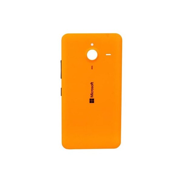 COPRI BATTERIA ORIGINALE MICROSOFT per LUMIA 640 XL COLORE ARANCIONE BULK