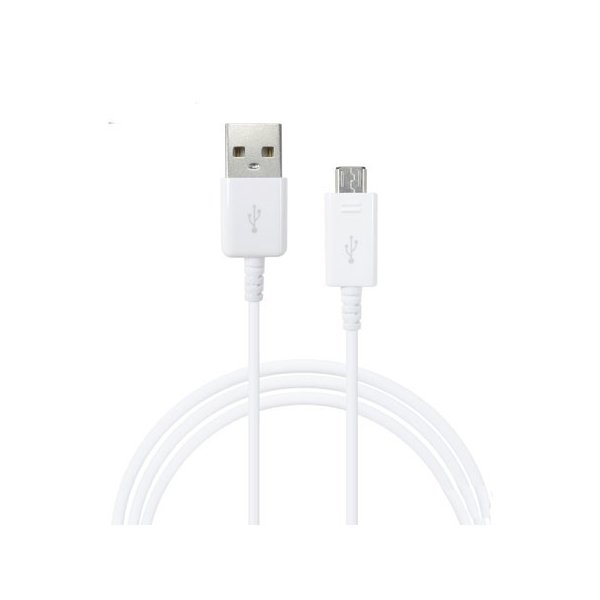 CAVO MICRO USB ORIGINALE SAMSUNG EP-DG925UWZ - LUNGHEZZA 1.2 MT COLORE BIANCO BULK