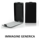 CUSTODIA FLIP VERTICALE SLIM SIMILPELLE per LENOVO A536 CON INTERNO IN TPU SILICONE COLORE NERO