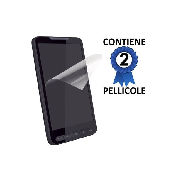 PELLICOLA PROTEGGI DISPLAY UNIVERSALE DA 4.7'' POLLICI CONFEZIONE 2 PEZZI