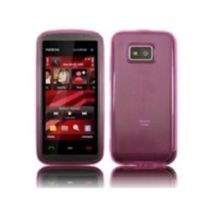 CUSTODIA SILICONE per NOKIA 5530 COLORE ROSA